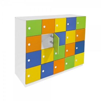 20 Kapaklı Sınıf Dolabı