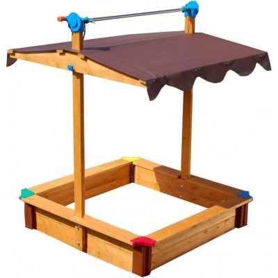 150x150 cm Çatılı Kum Havuzu - Eğlenceli ve Güvenli