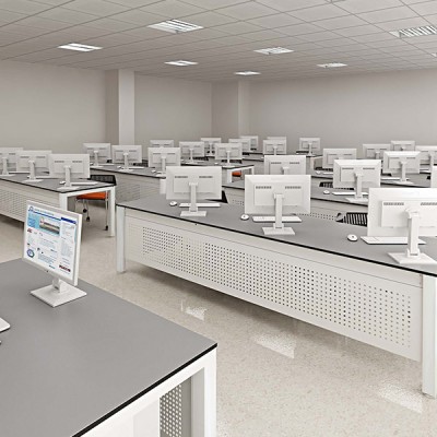 3 Kişilik Bilgisayar Masası