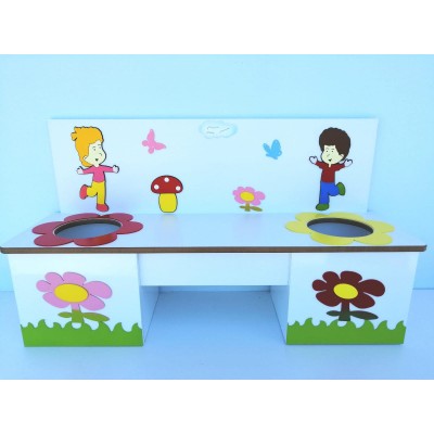 Şık ve Dayanıklı Anaokulu Banklı Galoşluk