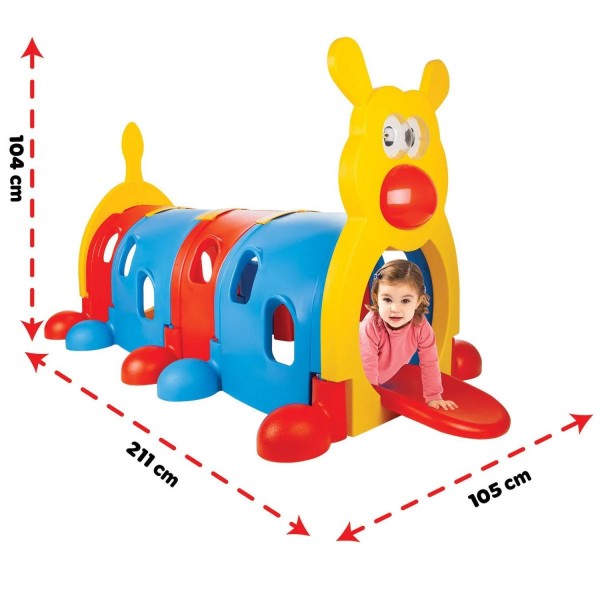 Tırtıl Tünel Plastik Oyuncak grubu