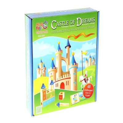 Castle of Dreams - Şatoları İnşa Edelim | Yaratıcı ve Eğitici Ahşap İnşaat Oyunu