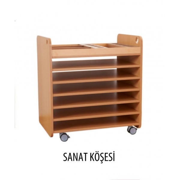 Anaokulu Sanat Merkezi Dolabı