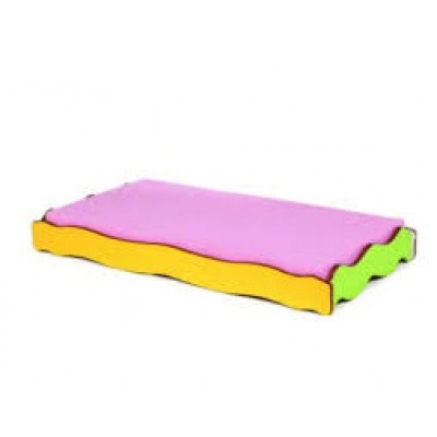 Ahşap Dalgalı Yatak İstiflenebilir - Dayanıklı ve Ergonomik