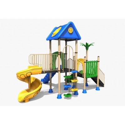 Dış Mekan Tırmanmalı Metal Oyun Parkı 12