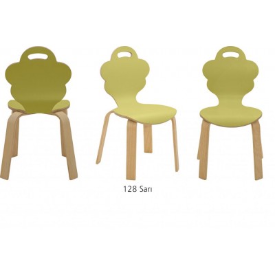 Daisy Çocuk Sandalyesi | Sağlıklı ve Dayanıklı Ahşap Sandalye