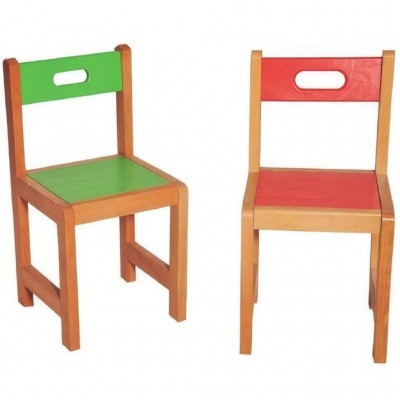 Ahşap Anaokulu Sandalyesi - Dayanıklı ve Sağlıklı Tasarım