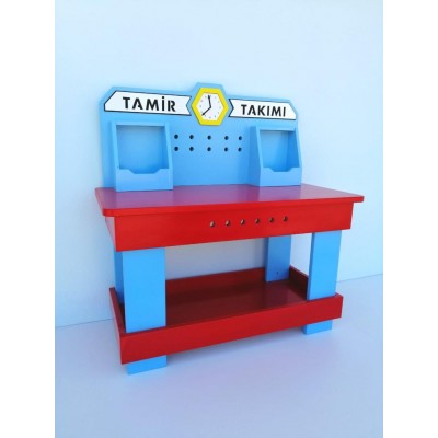 Ahşap Tamir Tezgahı - Eğitimsel ve Eğlenceli Çocuk Oyuncağı